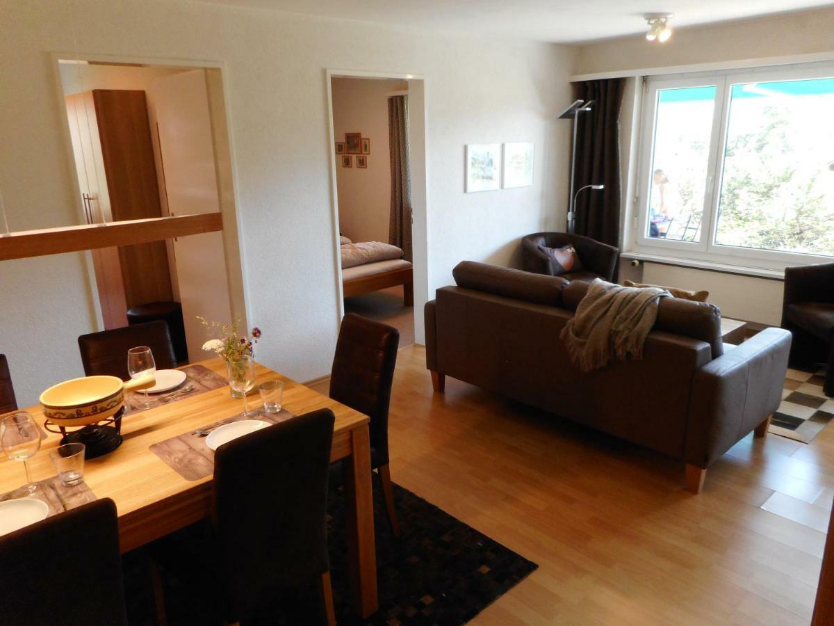Ferienwohnung Casa Pignia Laax Exterior foto
